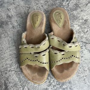 Leather Clark Artisan Sandals